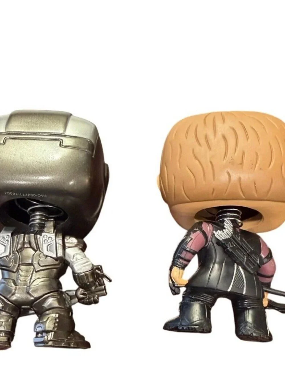 Funko Pop Marvel Hawkeye & War Machine Loose Figure Lot Avengers No Box